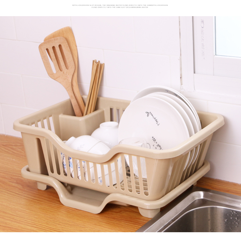 Creative kitchen put rack shelf rack drop the receive plastic tableware chopsticks shelf receive a case on the cupboard