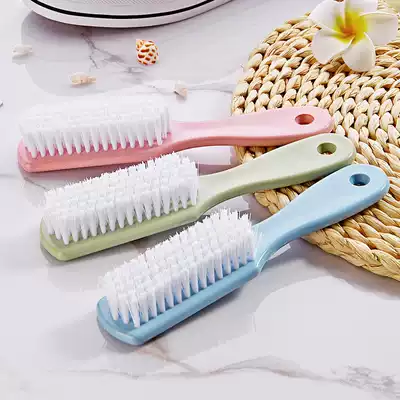 Multi-function long-handled soft shoe brush Shoe washing brush Cleaning brush Plastic brush Leather shoe oil Shoe shine brush Laundry brush