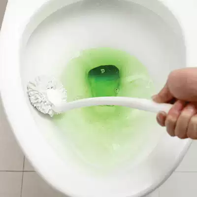 Washsto creative long handle brush soft hair toilet brush Powder room no dead angle cleaning brush Toilet toilet brush