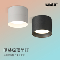 Led Ming Bottling Lamp Living Room Bedroom Hallway Smallpox Spotlight Toilet Suction Dome Lamp Modern Brief no main lamp