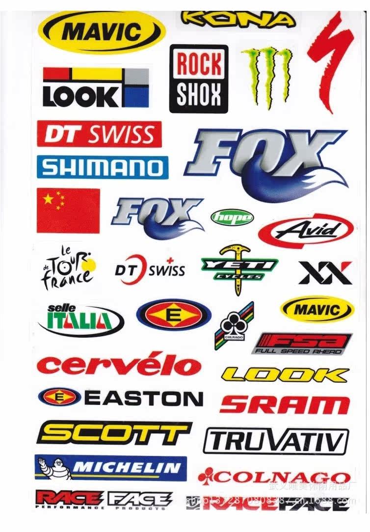 Autocollant pour vélo - Ref 2280301 Image 9