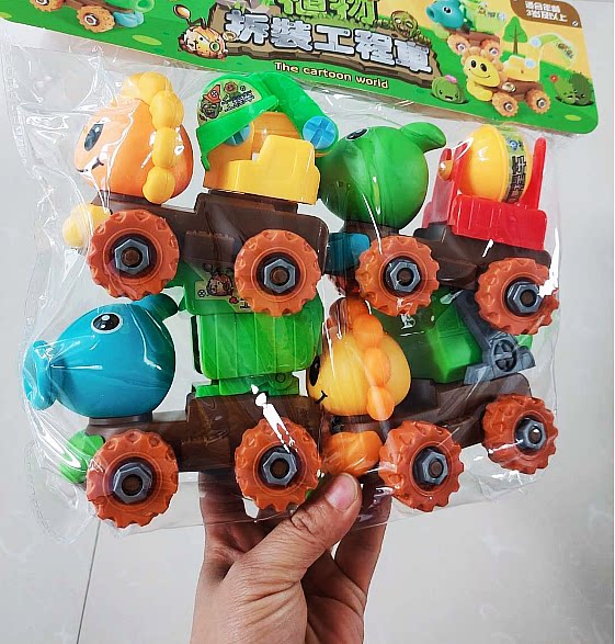 366 Disassembly engineering car belt tool Puzzle Dismantling Children's Ground Stall Toy Mix