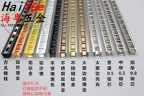 Stainless steel ladder column T-slot laminate back side mobile phone accessories adhesive hook AA column supermarket shelf Wall rail display cabinet special