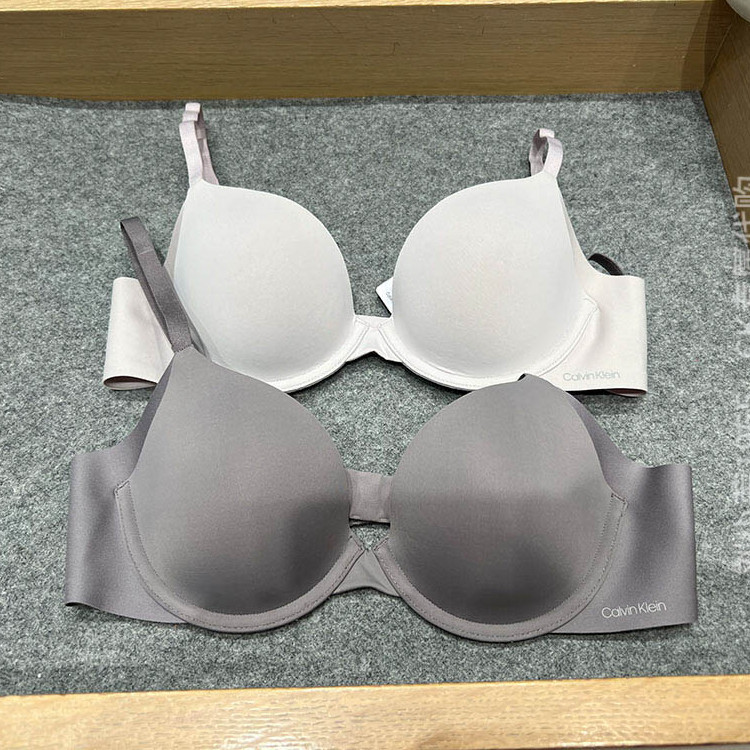 Ck Underwear Domestic Purchasing Agent 2024 Spring/Summer Women's Seamless Thin Cup Padded Bra Qf7321Ad