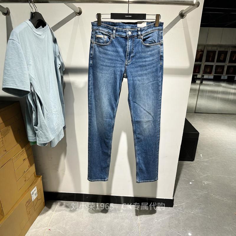 Ck Jeans Domestic Purchasing Agent 2024 Autumn and Winter New Men's Fashion Body Fitted Slim Jeans J326670 Ck Jeans Domestic Purchasing Agent 2024 Autumn and Winter New Men's Fashion Body Fitted Slim Jeans J326670