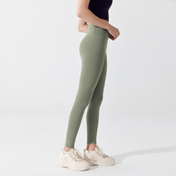 High-Waisted Slimming Yoga Pants for Women, Tight-Fitting, Butt-Lifting, Seamless, Nude-Feel, Suitable for Sports, Running, and Gym, with a High-End Feel for Outerwear