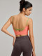 2025 New Pilates Vest with Chest Pads for Outerwear, Yoga Training Vest with Integrated Fixed Cups, Fitness Short Top with Beautiful Back Design