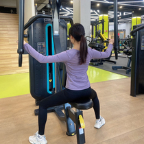 Professional yoga clothing 2021 new women's coat long sleeve with chest pad gym sports quick-drying suit autumn and winter