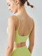 Yoga Top with Thin Straps, Camisole with Chest Pads, U-Shaped Beautiful Back, Quick-Drying, Women's Outerwear for Fitness and Sports Training