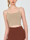 2025 New Style Ice-Feel Integrated Fixed Cup Yoga Tank Top with Chest Pads, Beautiful Back Design, Suitable for Fitness and Sports for Women