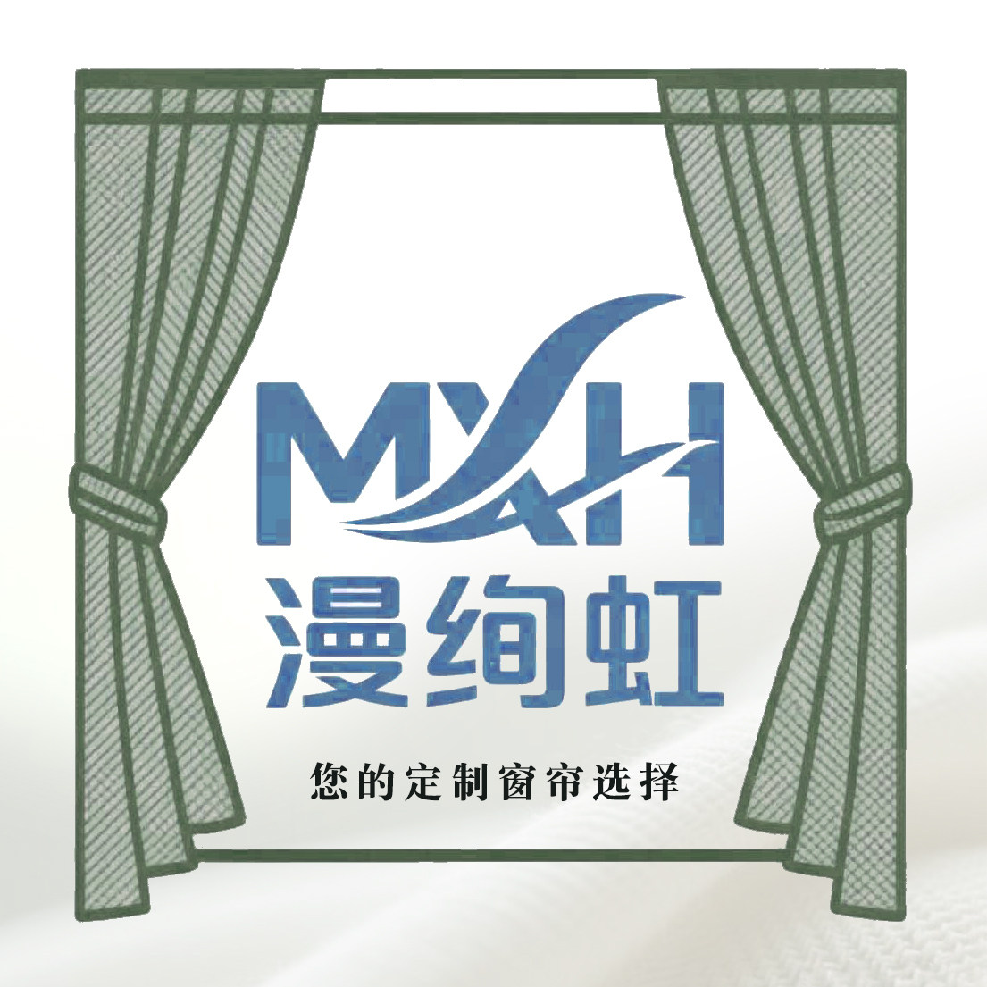 漫绚虹布艺的LOGO