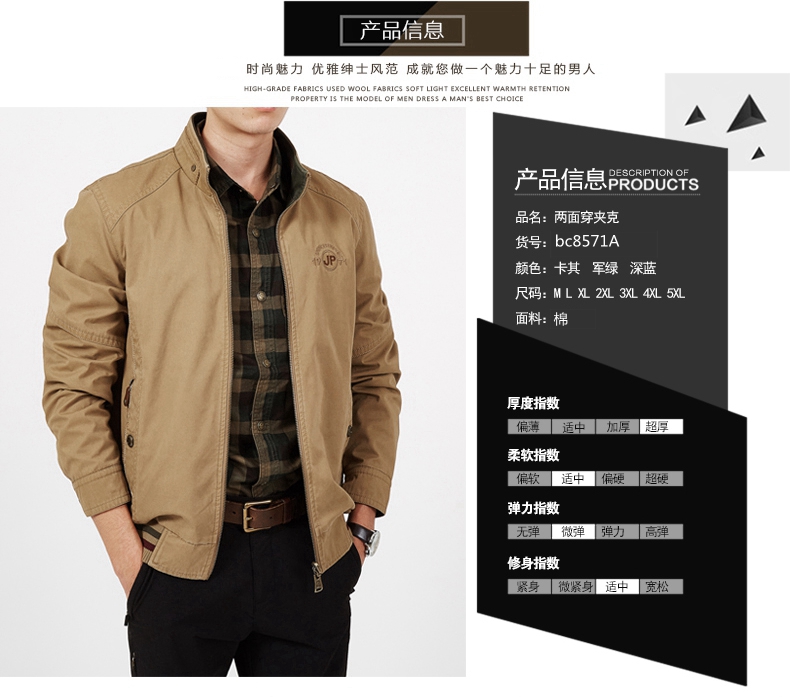 Blouson homme NIANJEEP    manches longues - Ref 3116344 Image 9