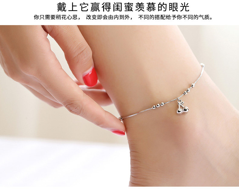 Bracelet de cheville Femme en Argenterie - Ref 3103597 Image 17