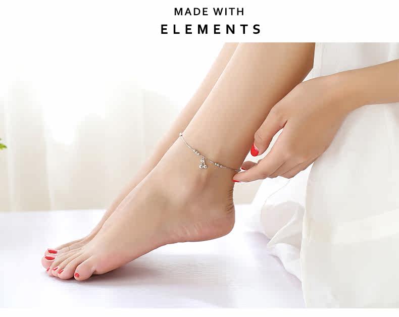 Bracelet de cheville Femme en Argenterie - Ref 3103597 Image 18