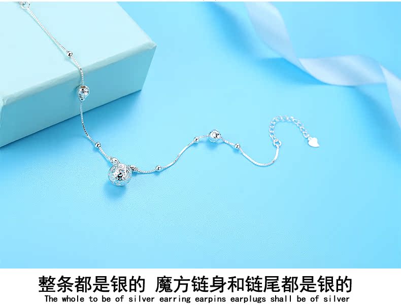 Bracelet de cheville Femme en Argenterie - Ref 3102156 Image 15