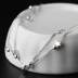 Shangfu phiên bản Hàn Quốc của ngôi sao đơn giản vòng chân nữ nữ 925 sterling bạc Sen đôi chuỗi mắt cá chân gợi cảm 2018 mới vòng đeo chân cho nữ Vòng chân