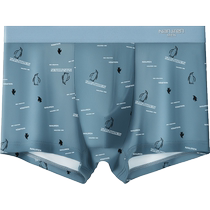 Antarctic mens underwear ice silk style summer boys boxer shorts boxer shorts teenagers 2024 new style