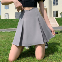 Half - body dress 2022 new dress - fold skirt summer high waist slim skirt design