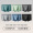 Grey Green+Light Green+Dark Grey+Medium Grey+Sky Blue+Black Value 6 Pack