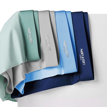 Anjiren ice silk underwear mens boxer briefs antibacterial boys boxer shorts pure cotton crotch mens youth