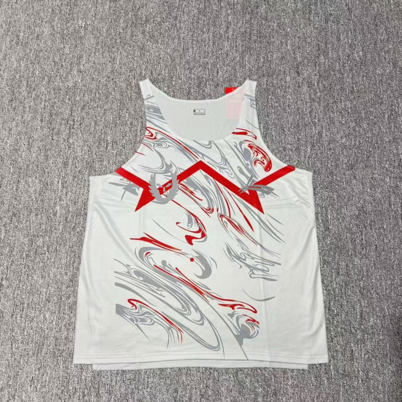 Volan Competition Uniform Dai Pojie Sports Track and Field Physical Examination Training Vest Sports Running Marathon Quick-Drying Breathable Men's