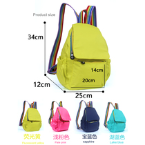 Sports bag Outdoor bag shoulder bag Korean version college style student school bag Small backpack Girl casual shoulder bag