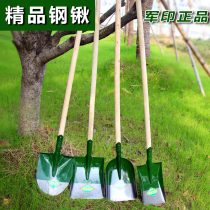 Agricultural shovel manganese steel shovel coal shovel garden planting tools outdoor household digging soil flood control steel shovel big shovel