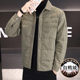 2025 Winter New Small Lapel Lightweight White Duck Down Jacket Men's Young and Middle-aged Short Jacket