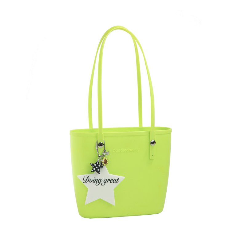 Doodledookey Original Genuine Eco-Friendly Pu Cute Versatile Candy Color Fruit Green Tote Bag Shoulder Bag Doodledookey Original Genuine Eco-Friendly Pu Cute Versatile Candy Color Fruit Green Tote Bag Shoulder Bag