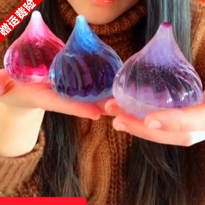 Internet-Famous Milk Bun Onion Half-Round Hollow Milk Ice Cube Crushed Ice Silicone Ice Food Mousse Mold Set