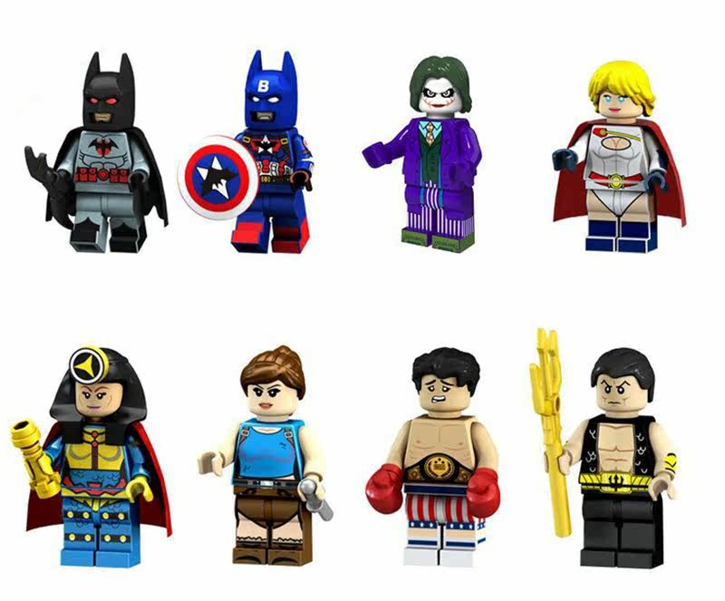 Pint High Superhero Series Building Blocks Man Paparazzi Occasionally 1533-1540