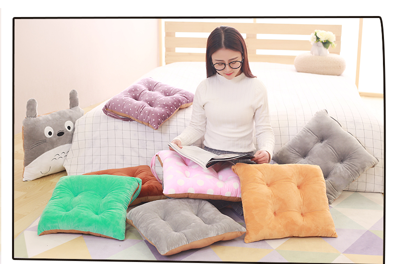 Cartoon Đệm Đệm Một Có thể tháo rời Lớn tựa lưng Eo tựa lưng Tatami Ghế Pad Gối Văn phòng - Trở lại đệm / Bolsters gối tựa lưng sofa gỗ