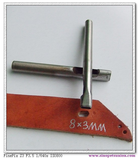 Punch Hole Instrumental Rinder Rints Punch Rints Round Punch Flat Punch With Rints Handmade 2mm Strap Punch Oval