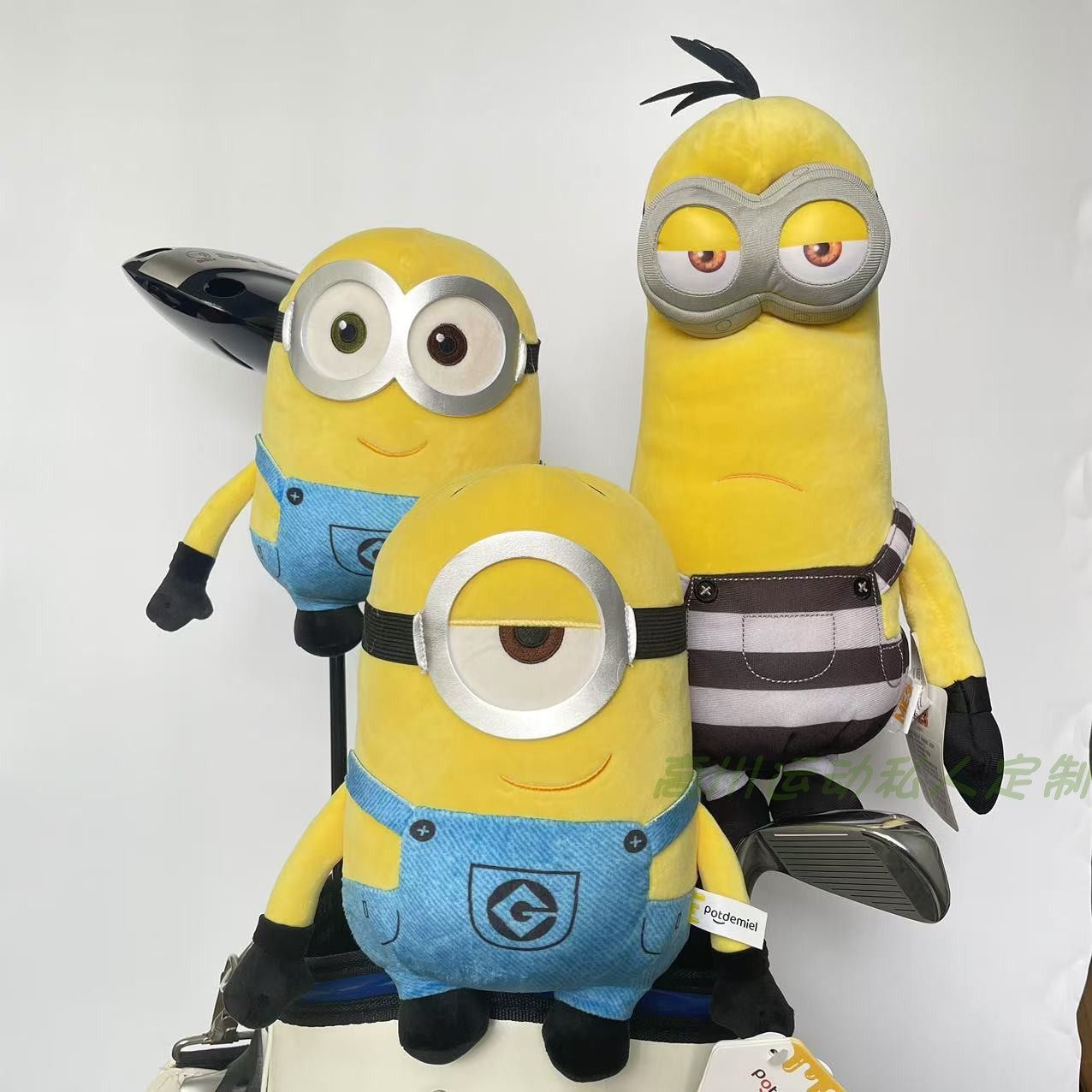Minions golf club headcover set review: 3 & 5 wood headcovers + driver ...