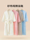 Nuanyou Bathrobe Pure Cotton Gauze Women's All-Cotton Absorbent Wearable Quick-Drying Nightgown Bathrobe Bathing Summer Thin 2026 New Model