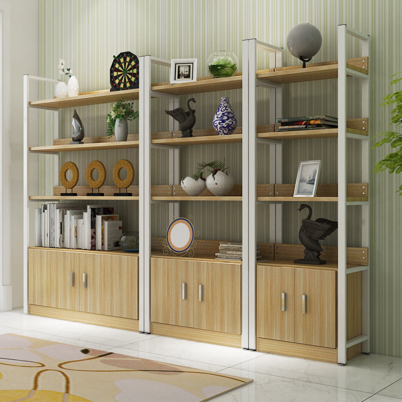 Boutique shelf rack product display cabinet display cabinet shop shoe accessories nail art cosmetic rack storage home