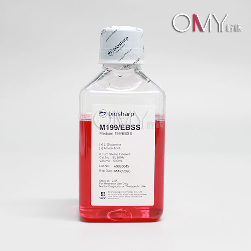 biosharp M199液体培养基 500ml BL309A