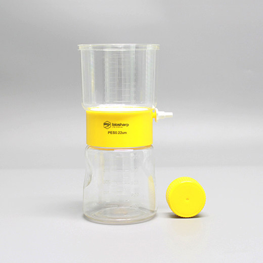 biosharp 1000ml真空式过滤器 过滤系统无菌PES 12个/箱 直径75mm孔径0.22um  聚醚砜膜滤膜 BS-1000-XT