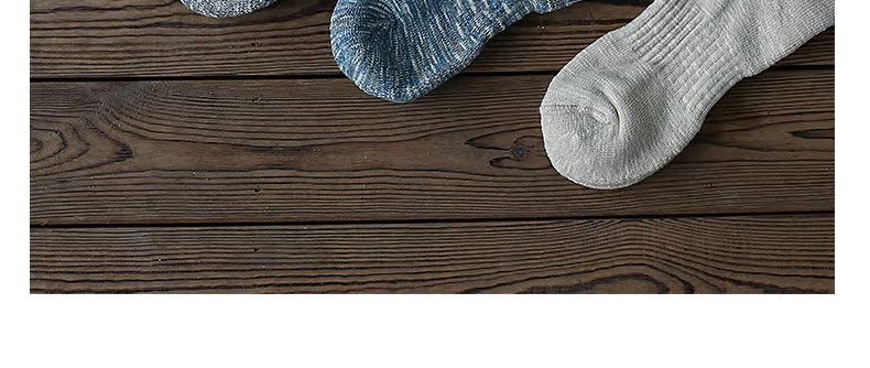 Vớ mùa đông vớ nam triều Nhật dày cotton terry dày nam vớ mùa thu và mùa đông gió quốc gia trong ống vớ khăn tất nam cổ trung