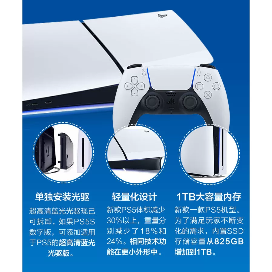 Сони PS5PRO Национальный банк новая машина тонкая PRO игровая консоль PlayStation5 Гонконг и японская версия