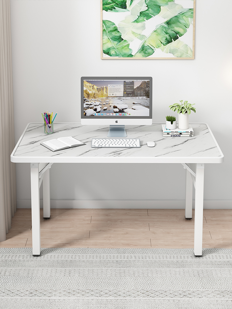 Simple computer desk home dining table simple folding table small apartment desk desk long table conference table training