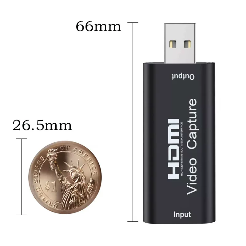 USB видеозахватная карта коммутатора для живой трансляции PS4NS/XBOX запись USB-HD HDMI60Гц