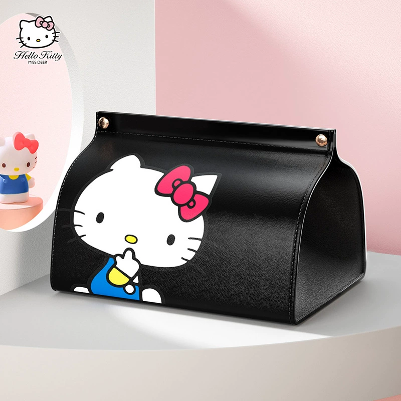 Hộp đựng khăn giấy ô tô HelloKitty Hộp đựng khăn giấy tay vịn Hộp đựng khăn giấy ô tô Hộp đựng khăn giấy ô tô dễ thương đèn mâm đèn ốp trần phòng khách 