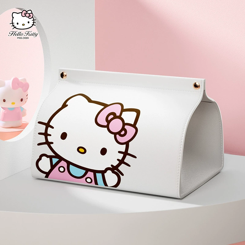 Hộp đựng khăn giấy ô tô HelloKitty Hộp đựng khăn giấy tay vịn Hộp đựng khăn giấy ô tô Hộp đựng khăn giấy ô tô dễ thương đèn mâm đèn ốp trần phòng khách 