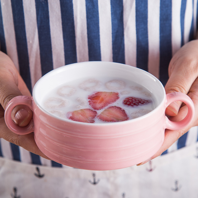 Creative ceramic Japanese snack plate frame plate meal plate of fruit breakfast tray was one suit