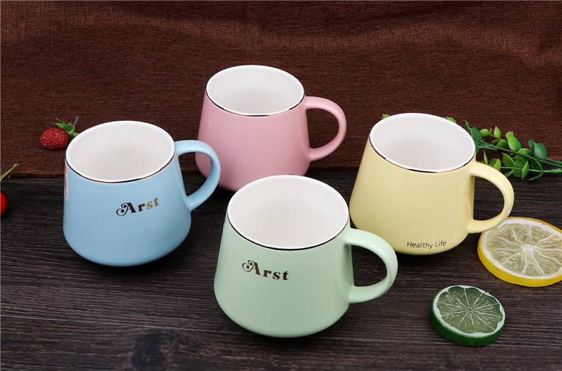 Ya cheng DE dazzle see colour cano cup fashion color cup with a cup of coffee cup keller up phnom penh ceramic cup tea cups