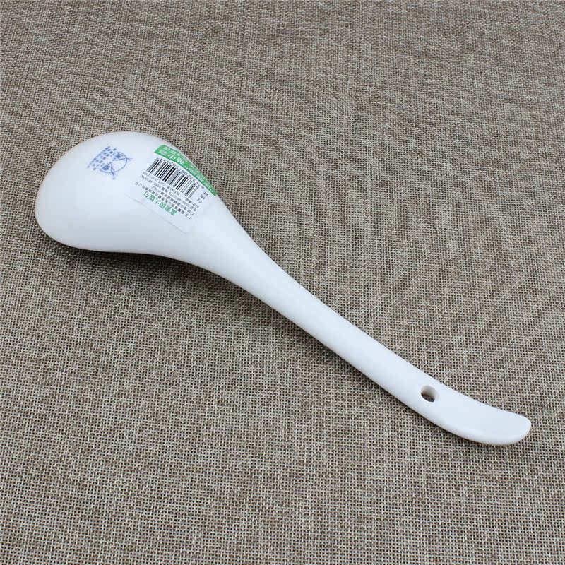Both people 's livelihood industry prosperous garden big rice run tablespoons of two curved smooth full flower in - glazed dinner into a spoon