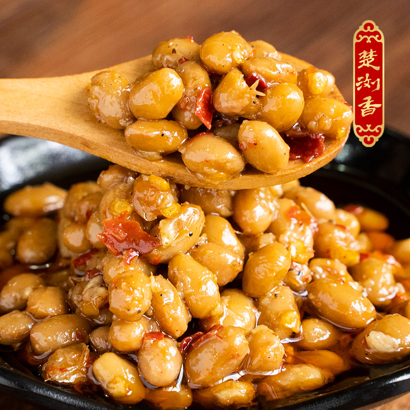 Chu Liu Xiang farm Labadou Hunan specialty food bibimbap noodles Bean paste sauce Beans spicy soy sauce