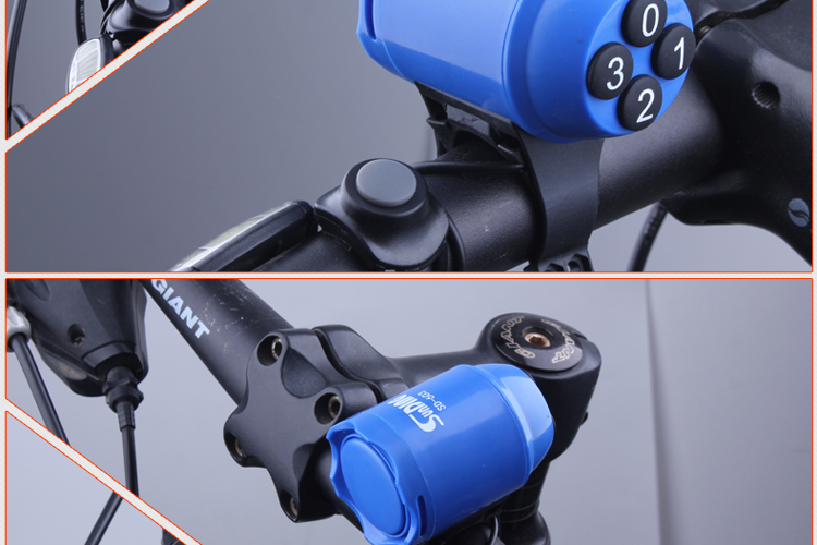 Sonnette de vélo klaxon électrique SUNDING - Ref 1454008 Image 16