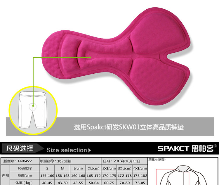 Tenue de cyclisme femme SPAKCT - Ref 2231206 Image 20